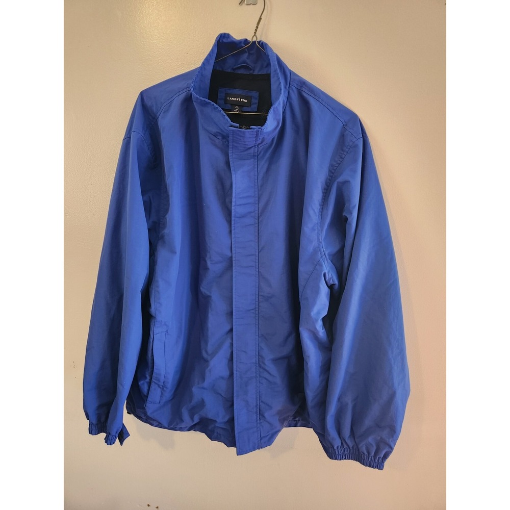 Lands' End Size 2X Outdoors Winter Coat / Jacket, Blue Vintage‎